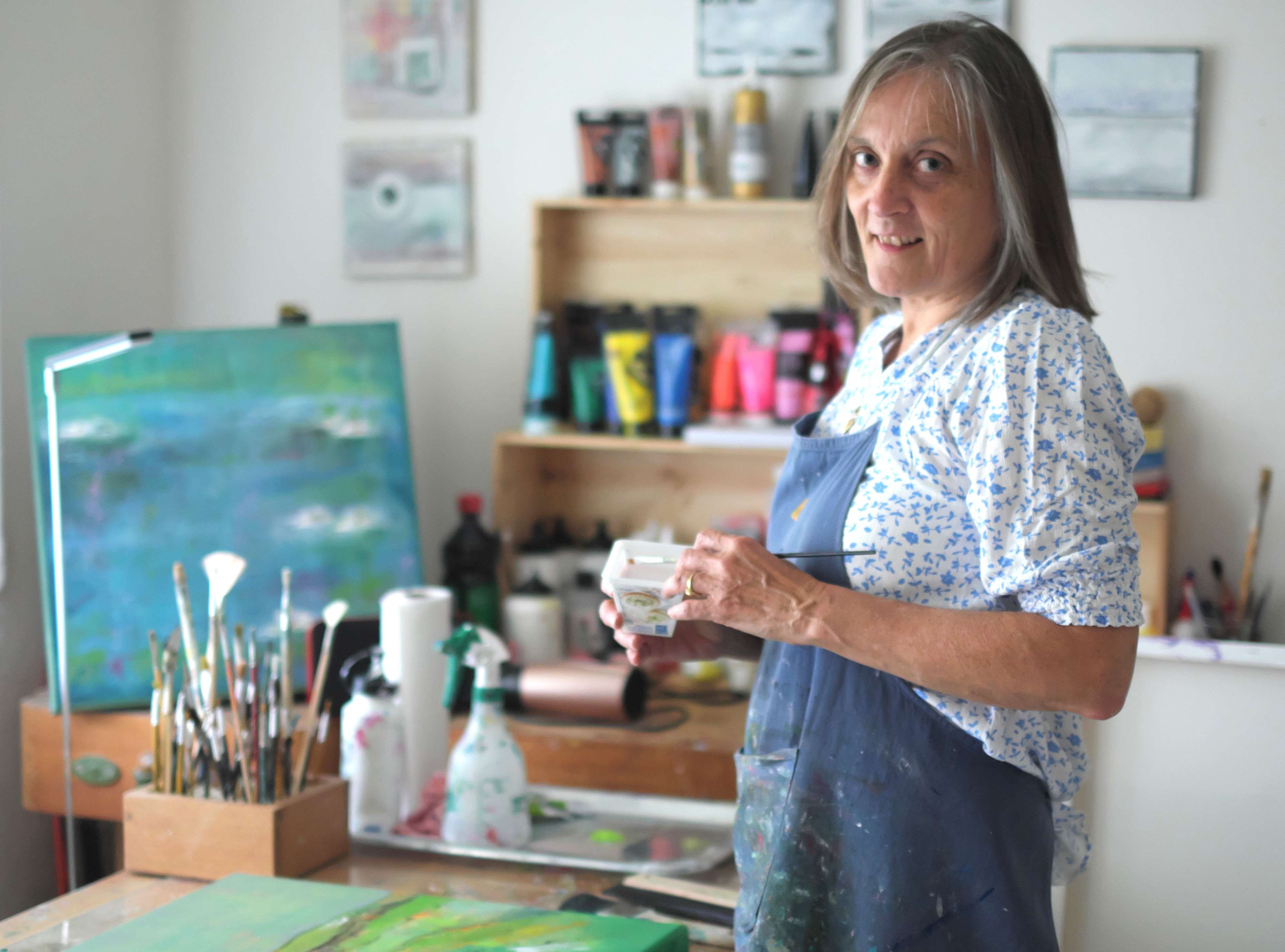 Diana Bösch im Atelier